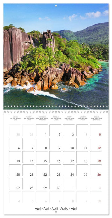 Seychelles, Adventure in paradise (CALVENDO Monthly Calendar 2026)