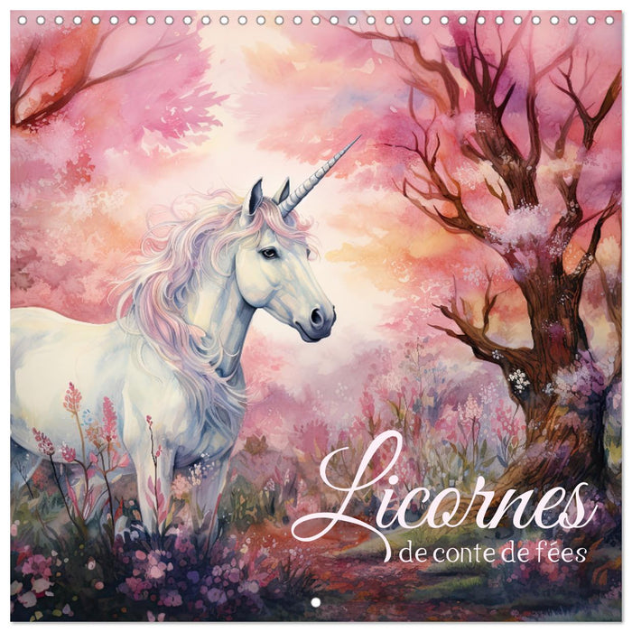 Licornes de conte de fées (CALVENDO Calendrier mensuel 2026)