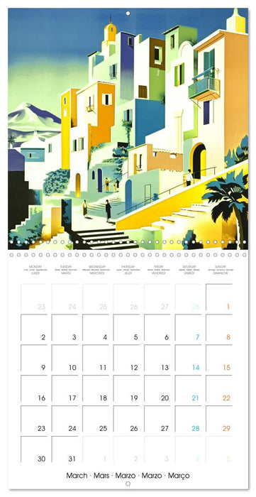 Illustrations promontoires (CALVENDO Calendrier mensuel 2026)