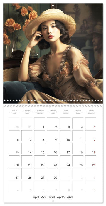 Grâce des années 30 (CALVENDO Calendrier mensuel 2026)