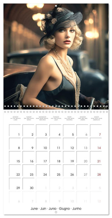 Grâce des années 30 (CALVENDO Calendrier mensuel 2026)