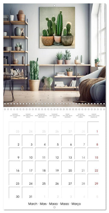 Serenity in Green (CALVENDO Monthly Calendar 2026)