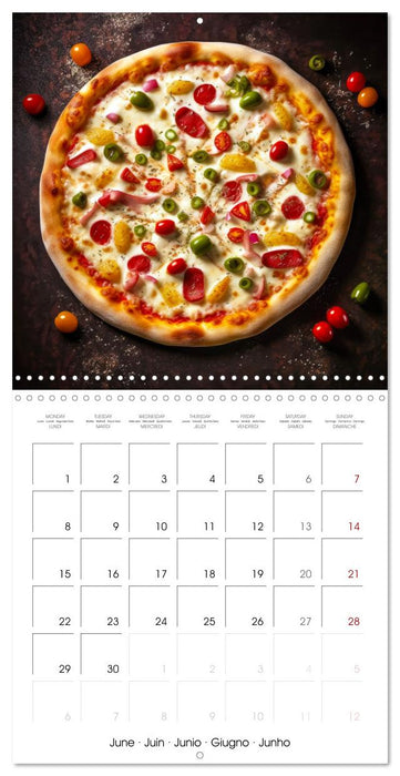 Pizza Perfection (CALVENDO Monthly Calendar 2026)