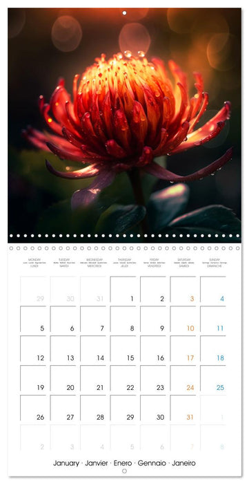 Éclats naturels (CALVENDO Calendrier mensuel 2026)