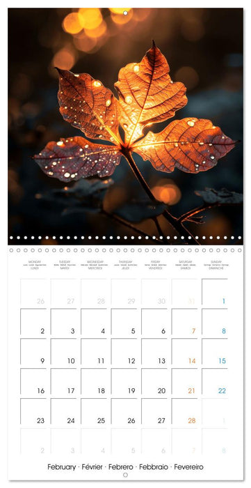 Éclats naturels (CALVENDO Calendrier mensuel 2026)