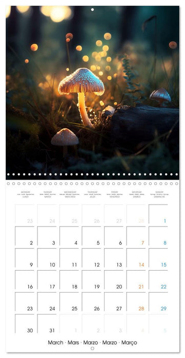 Éclats naturels (CALVENDO Calendrier mensuel 2026)