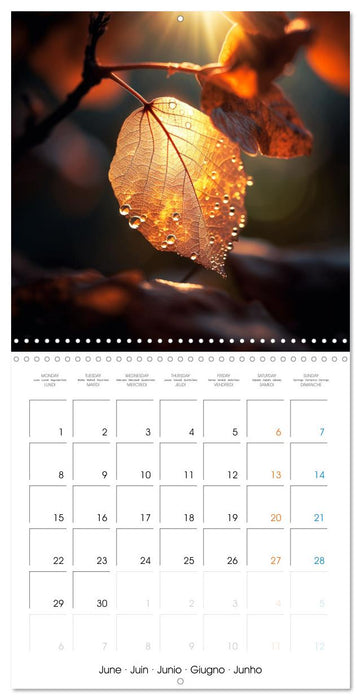 Éclats naturels (CALVENDO Calendrier mensuel 2026)