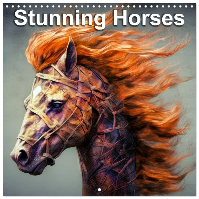 Stunning Horses (CALVENDO Monthly Calendar 2026)