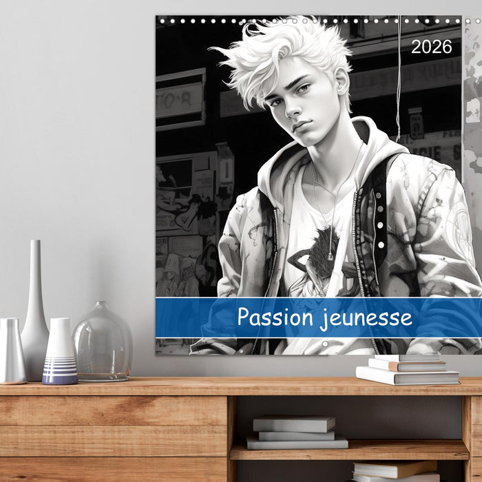 Passion jeunesse (CALVENDO Calendrier mensuel 2026)