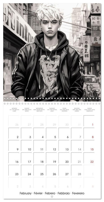 Passion jeunesse (CALVENDO Calendrier mensuel 2026)