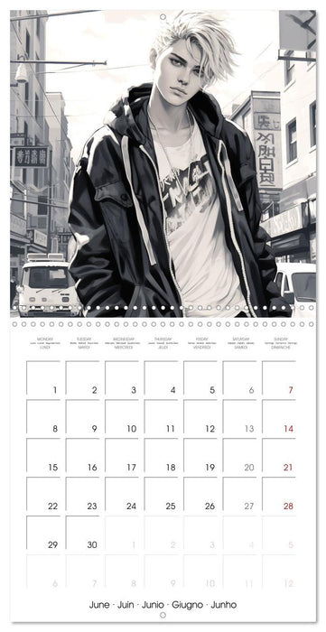 Passion jeunesse (CALVENDO Calendrier mensuel 2026)