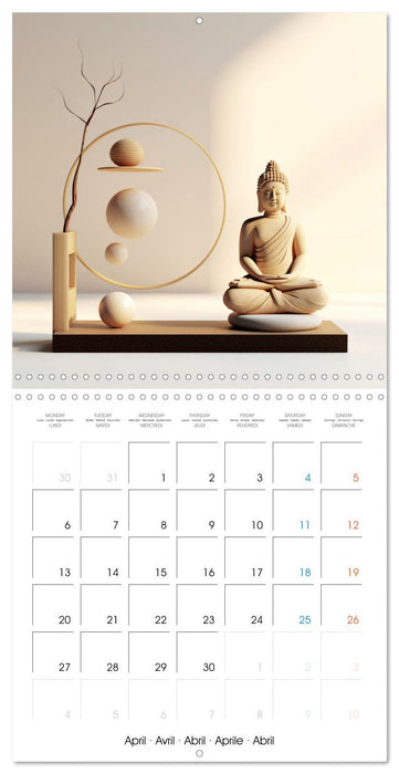 Instant paisible (CALVENDO Calendrier mensuel 2026)