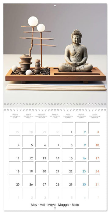 Instant paisible (CALVENDO Calendrier mensuel 2026)