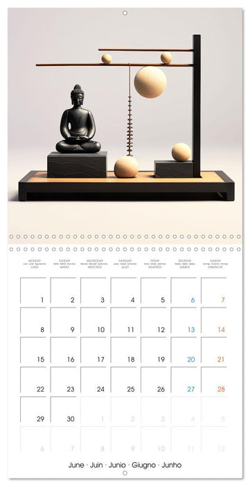 Instant paisible (CALVENDO Calendrier mensuel 2026)