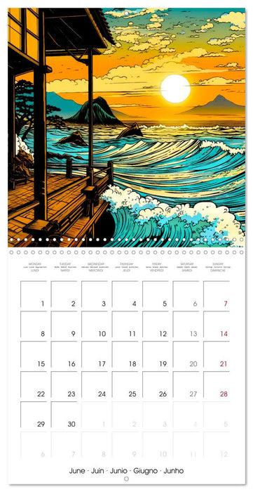 Japan Harmony (CALVENDO Monthly Calendar 2026)