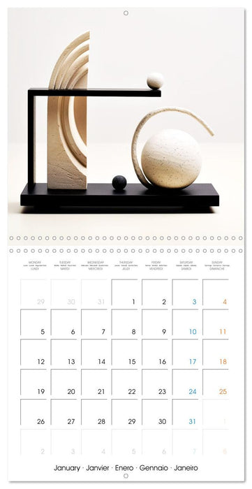 Instant de quiétude (CALVENDO Calendrier mensuel 2026)