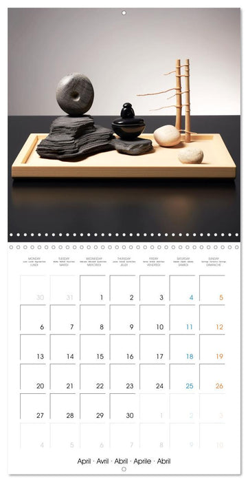 Instant de quiétude (CALVENDO Calendrier mensuel 2026)