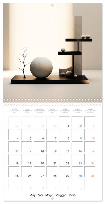 Instant de quiétude (CALVENDO Calendrier mensuel 2026)