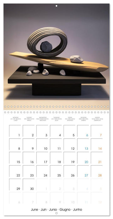 Instant de quiétude (CALVENDO Calendrier mensuel 2026)