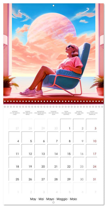 Vibrant Music (CALVENDO Monthly Calendar 2026)