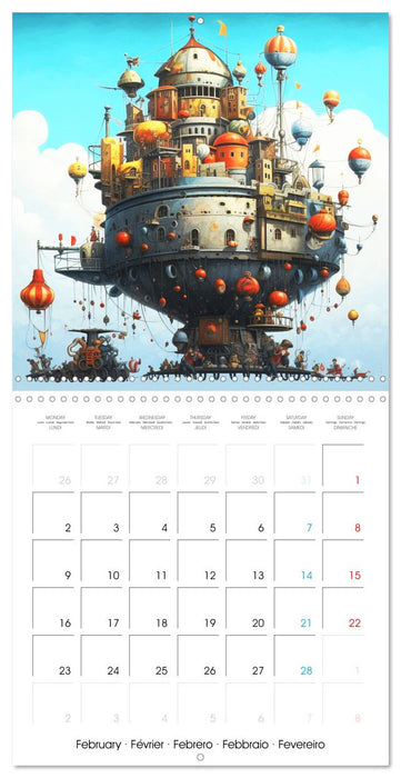 Élévation dans les airs (CALVENDO Calendrier mensuel 2026)