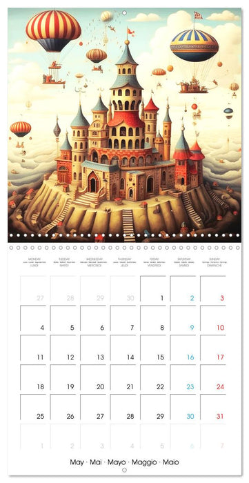 Élévation dans les airs (CALVENDO Calendrier mensuel 2026)