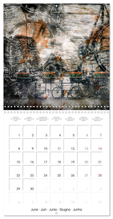 URBAN ART Amazing Cityscapes (CALVENDO Monthly Calendar 2026)