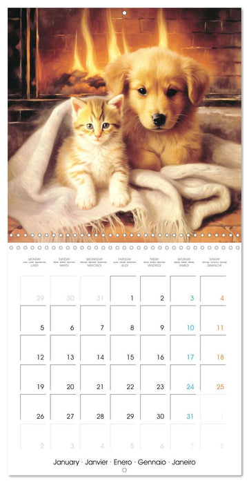 Instants craquants (CALVENDO Calendrier mensuel 2026)