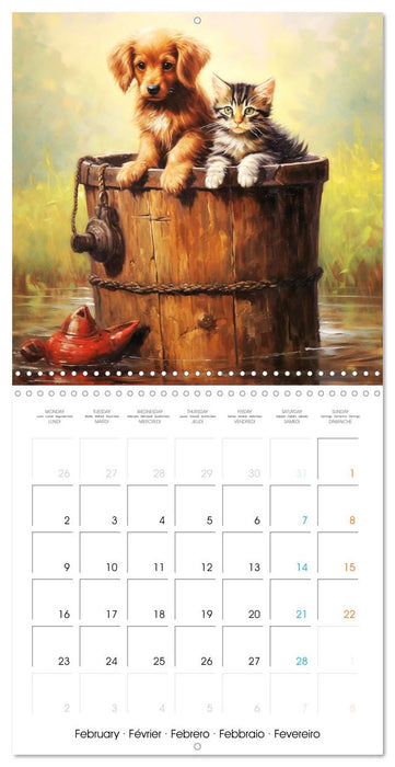 Instants craquants (CALVENDO Calendrier mensuel 2026)