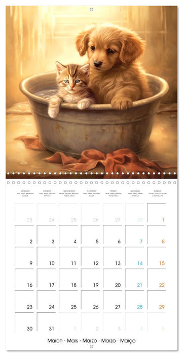 Instants craquants (CALVENDO Calendrier mensuel 2026)