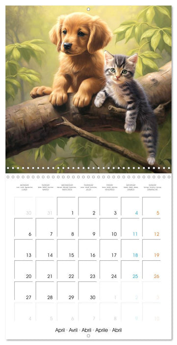 Instants craquants (CALVENDO Calendrier mensuel 2026)