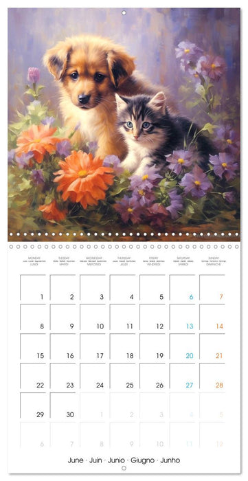 Instants craquants (CALVENDO Calendrier mensuel 2026)