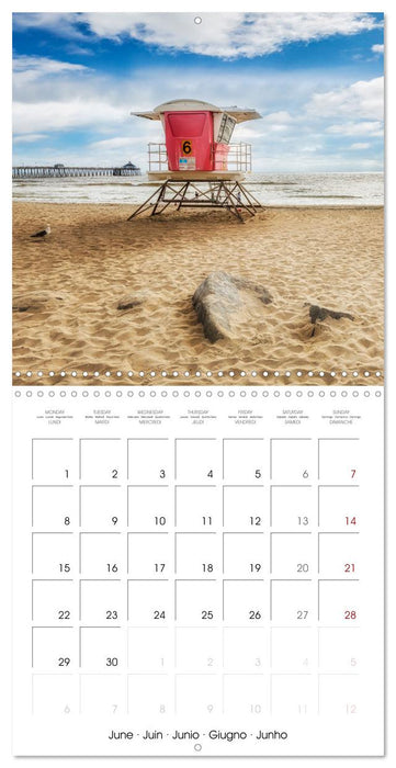 SEA BREEZE Relaxing coastal moments (CALVENDO Monthly Calendar 2026)