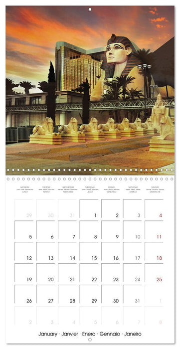 Las Vegas, Iconic City of Dreams (CALVENDO Monthly Calendar 2026)
