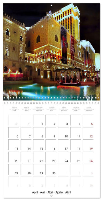 Las Vegas, Iconic City of Dreams (CALVENDO Monthly Calendar 2026)