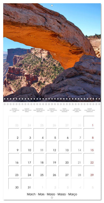 US HIGHLIGHTS Unique Landscapes (CALVENDO Monthly Calendar 2026)