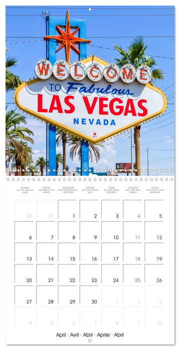 US HIGHLIGHTS Urban views and scenery (CALVENDO Monthly Calendar 2026)