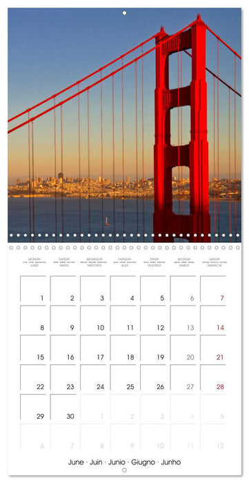 US HIGHLIGHTS Urban views and scenery (CALVENDO Monthly Calendar 2026)
