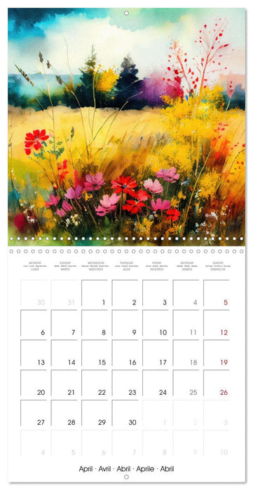 Idyllic Meadow (CALVENDO Monthly Calendar 2026)