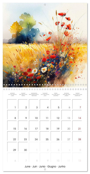 Idyllic Meadow (CALVENDO Monthly Calendar 2026)