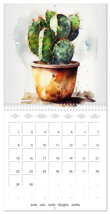 The Art of House Plants (CALVENDO Monthly Calendar 2026)