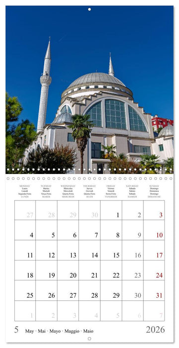 Albania - The Unknown beauty (CALVENDO Monthly Calendar 2026)