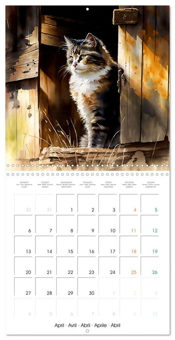 Regard sur la ferme (CALVENDO Calendrier mensuel 2026)