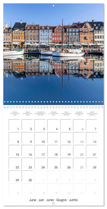 COPENHAGEN Highlights (CALVENDO Monthly Calendar 2026)