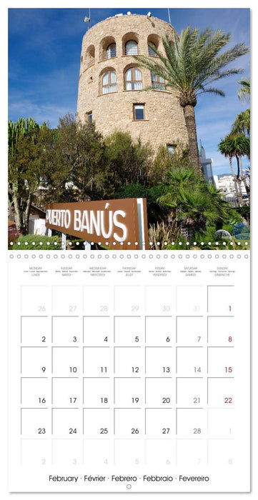 Marbella - Chic and Charming (CALVENDO Monthly Calendar 2026)
