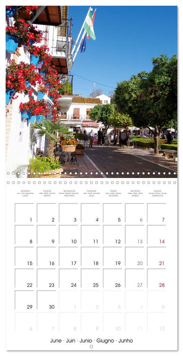 Marbella - Chic and Charming (CALVENDO Monthly Calendar 2026)