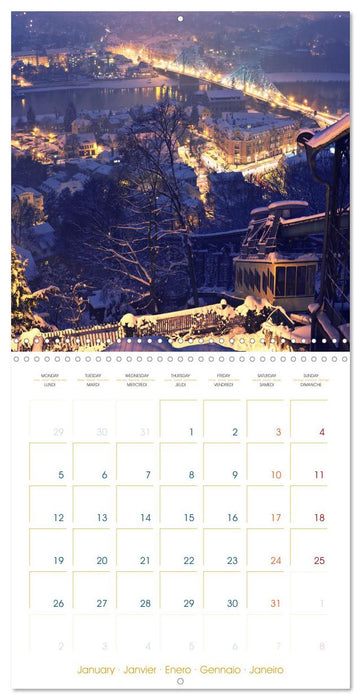 Romantic Dresden (CALVENDO Monthly Calendar 2026)