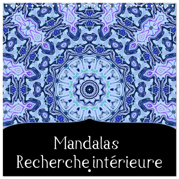 Mandalas Recherche intérieure (CALVENDO Calendrier mensuel 2026)