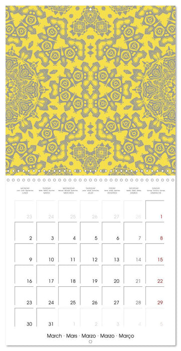 Mandalas Recherche intérieure (CALVENDO Calendrier mensuel 2026)