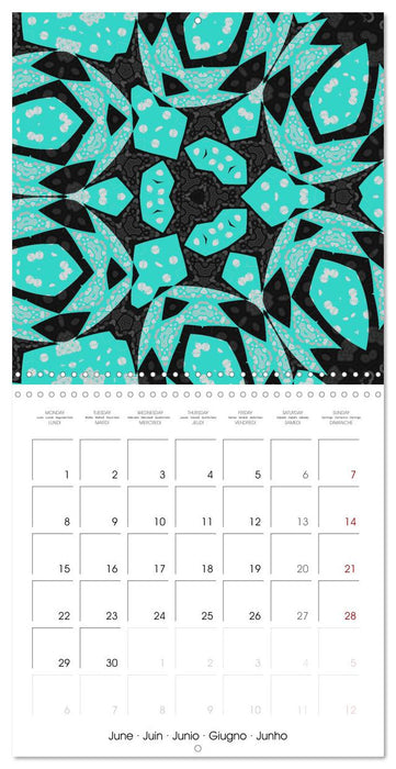 Mandalas Recherche intérieure (CALVENDO Calendrier mensuel 2026)